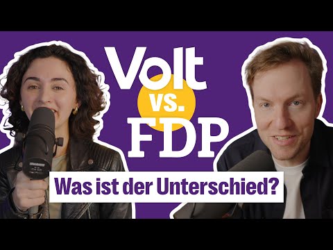 Volt vs. FDP - Was ist der Unterschied? Wahlprogramme im Vergleich | Europawahl 2024