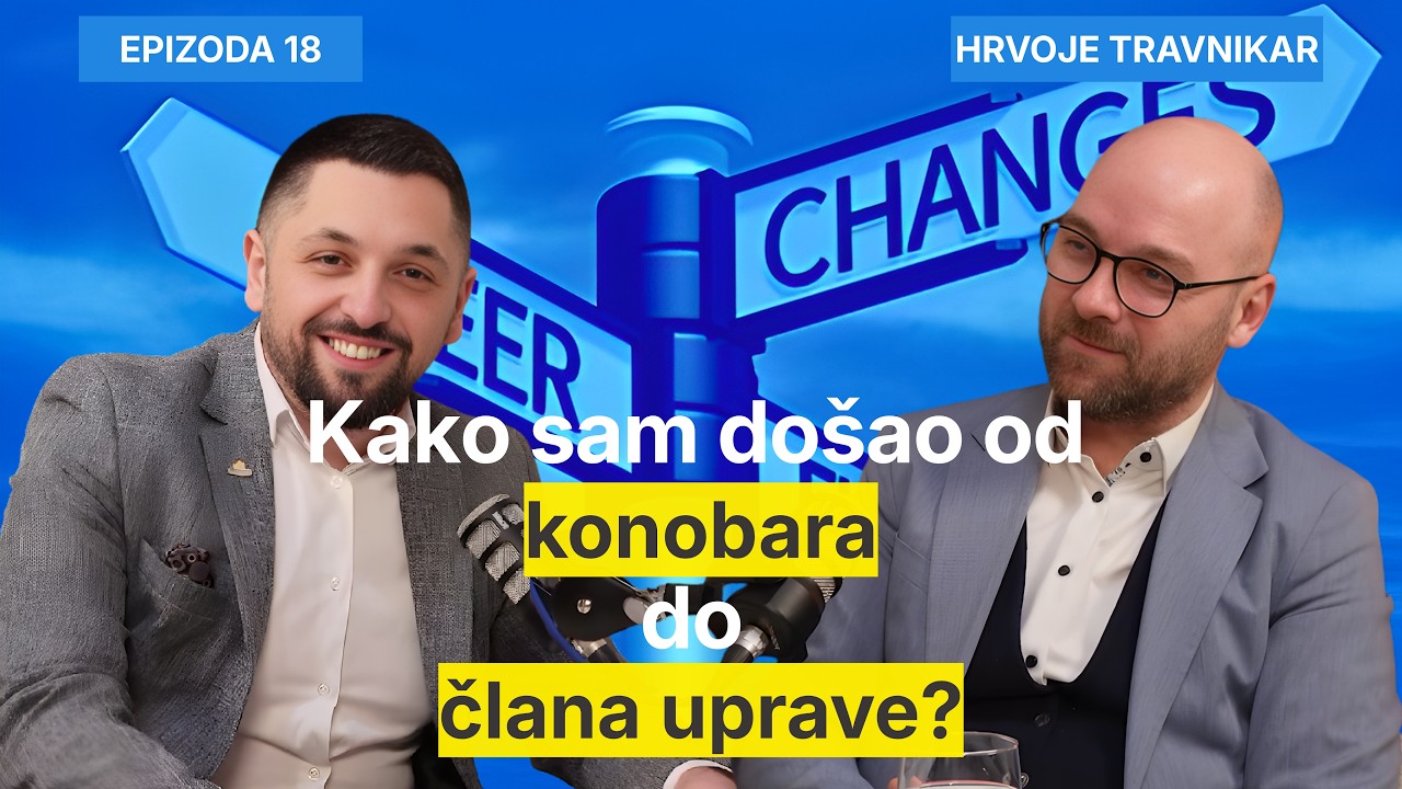 Kako sam došao od konobara do člana uprave? - Hrvoje Travnikar i Filip Brkan Podcast Posrednik EP18