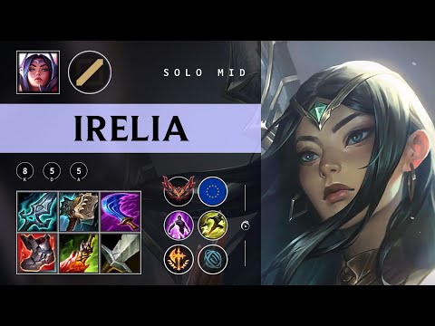 Irelia Mid vs Karma - EUW Grandmaster Patch 25.24
