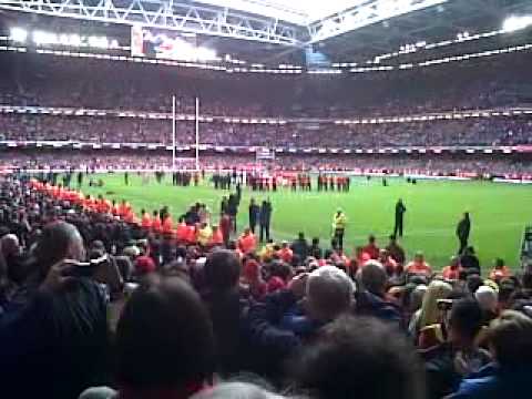Wales 2012 Grand Slam vs France - Atmosphere before & after