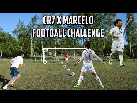 CRISTIANO RONALDO X MARCELO FOOTBALL CHALLENGE