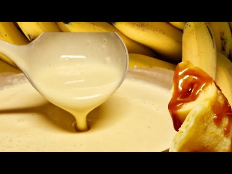 PÂTE À CRÊPE À LA BANANE DESSER: Je Réalise Ma Pâte À Crêpe À La Banane Fruit