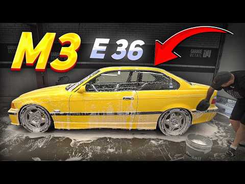 BMW M3 E36 Deep Clean - Exterior & Interior Detail - ASMR