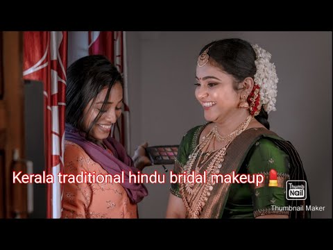 Simple kerala traditional bridal makeover. //chic with shaima