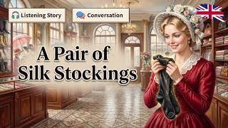 Slow English Listening Practice | A Pair of Silk Stockings by Kate Chopin