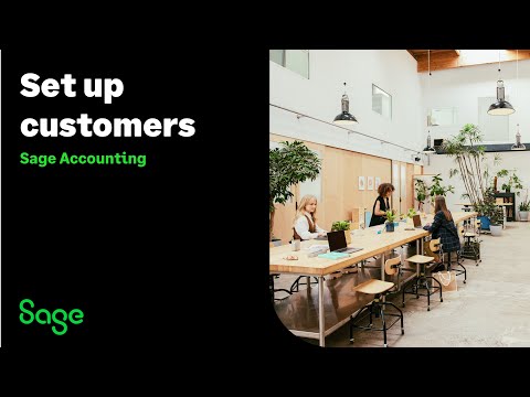 Sage Accounting (UK) - Create and manage customers