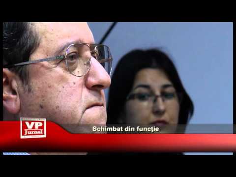 Schimbat din functie