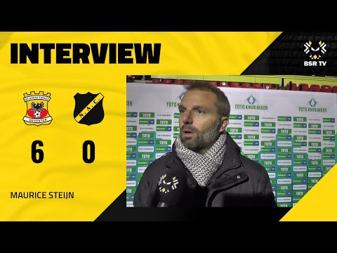 BSR TV: Maurice Steijn na Go Ahead Eagles – NAC (6-0)