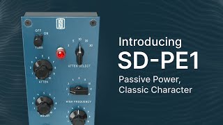 Video thumbnail for SD-PE1 — Official Walkthrough by SlateDigitalTV