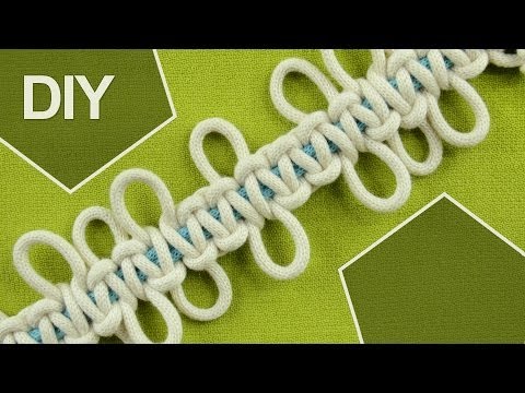 Josephine Knot macrame art