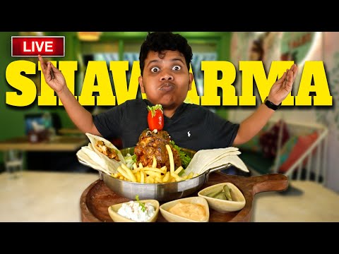 DIY Chicken Shawarma at tummy tales😱❤️ | Irfan's View 🔥