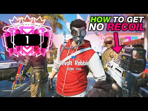 Champion Smoke *NO* Recoil SMG 11 Settings & Sensitivity PS4/XBOX - Rainbow Six Siege Console