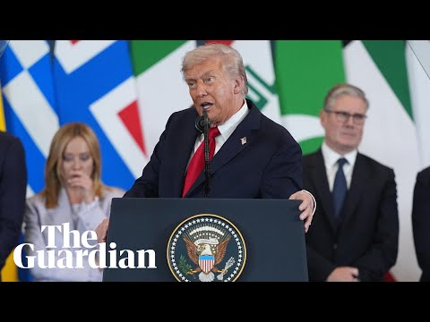 Trump awkwardly thanks world leaders at Gaza summit