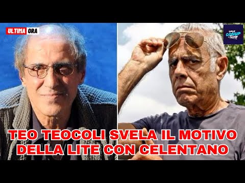 Teo Teocoli vuota il sacco e racconta il clamoroso motivo della lite con Celentano