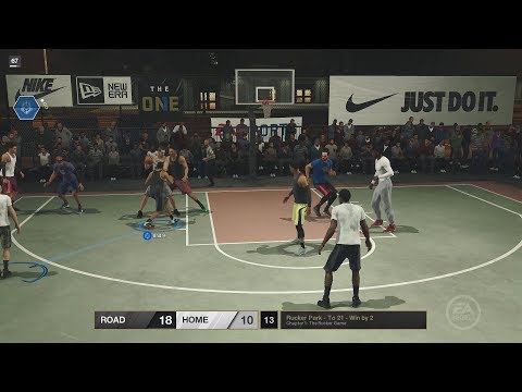 NBA LIVE 18 - THE ONE: Chapter 1: The Rucker Game |  Career Mode (1080p 60fps)