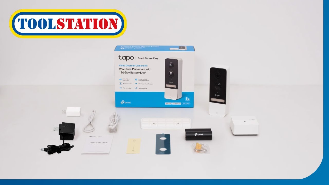 Miniatura da avaliação em vídeo de Campainha de Vídeo TP-Link Tapo D230S1 2K QHD