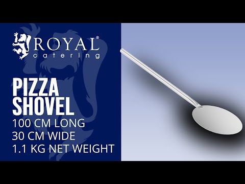 Produktvideo - Pizzaspade -100 cm lang - 30 cm bred