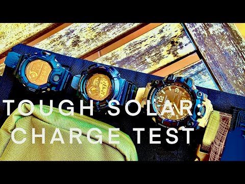 How long does G-Shock Tough Solar Take to Charge? #ToughSolar #GShock #HourBeepClub #Rangeman GW9400