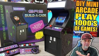 DIY Mini Retro Arcade Kit! Play 1000's Of Games In Minutes! GRS Build-A-Cade REVIEW!