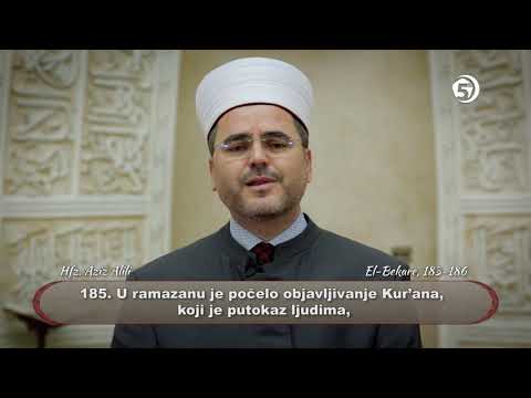 Ašere (El- Bekare: 183-186) -  hfz. Aziz  Alili