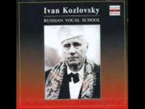 Ivan Kozlovsky Sings "Dark Eyes."