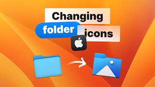 How to change a folder icon on a Mac