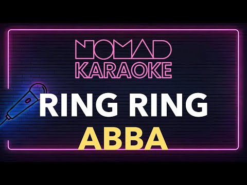 ABBA - Ring Ring (Karaoke)