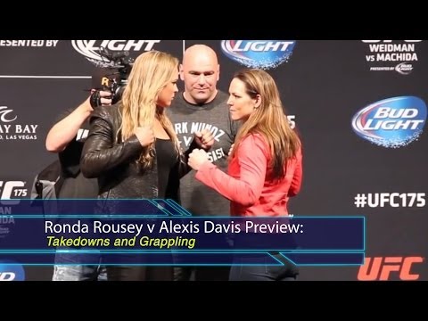 BJJ Scout: Ronda Rousey v Alexis Davis Preview - Takedowns & Grappling