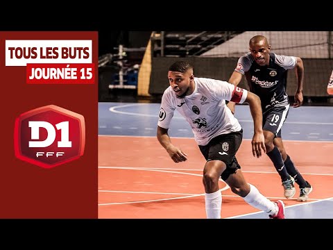 D1 Futsal, Journée 15 : Tous les buts