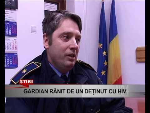 gardian ranit de un detinut cu hiv bun