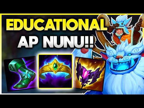 HOW TO PLAY AP NUNU MID & CARRY for Noobs Season 12 + Best Build/Runes League of Legends