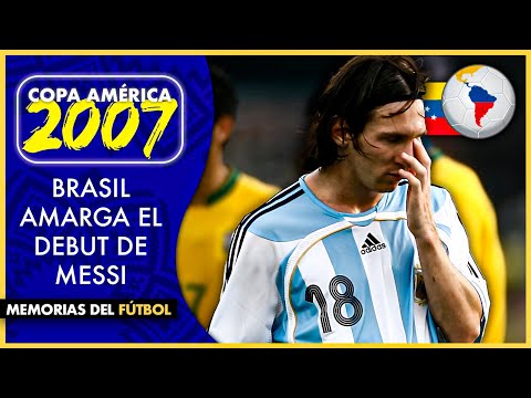 COPA AMÉRICA (2007) VENEZUELA 🇻🇪 Brasil Bicampeón ante Argentina | Historia Copa América