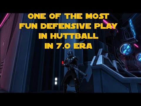SWTOR 7.2 PvP | 2023 lvl 80 - Marksmanship Sniper - Huttball | Defensive play, Faltun the Fullback