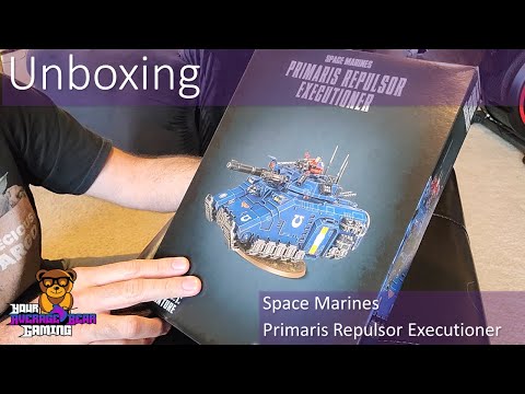 Unboxing: Space Marine Primaris Repulsor Executioner
