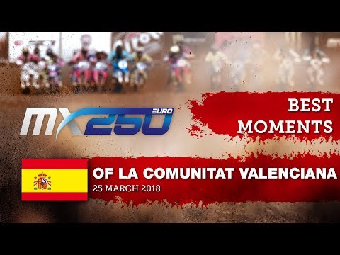 EMX250 Race2 Best Moments - Round of La Comunitat Valenciana Redsand 2018 #motocross