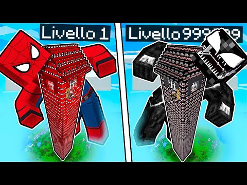 CASA ALTA DI SPIDERMAN VS CASA ALTA DI VENOM! - MINECRAFT