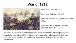 Scott County Iowa Genealogical Society: Introduction to Military Records with Anne Thomas