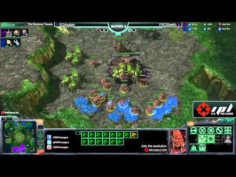 StarCraft 2 IGN Tournament: Axslav vs Sheth - Day 1, Game 2