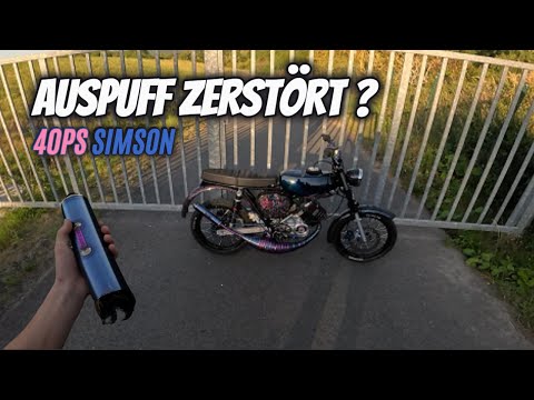 LIEBE ZUM DETAIL 40PS in der Simson!!