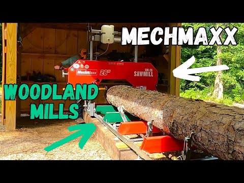 Don't Pay DOUBLE For Your Sawmill!!! - Watch THIS Before You Buy! - MechMaxx vs Woodland Mills