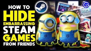 How to Hide Embarrassing Steam Games from Friends🔒Mark Steam Game as PRIVATE 2024