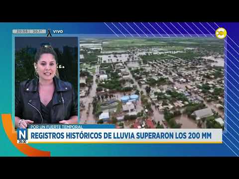 Fuertes lluvias e inundaciones en Chaco y Chivilcoy │N20:30│21-04-26