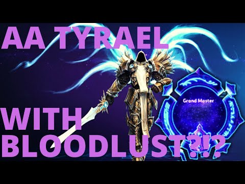 Tyrael Sanct - AA TYRAEL WITH BLOODLUST?!? FEAT JUN - Grandmaster Storm League