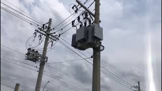 Transformador de 225 KVA / 220 v  Posto Primário Completo - Vídeo