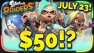 Whoa! A NEW Splatoon Raiders Trailer + Confirmed for July 23rd!