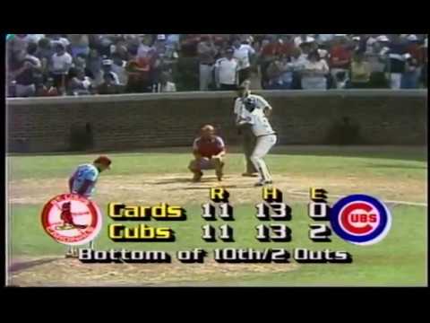 Harry Caray's call - Sandberg game vs Cardinals June 23 1984