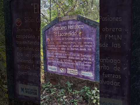 Radio Venceremos en las Montañas de Morazan #elsalvador #morazán #radio