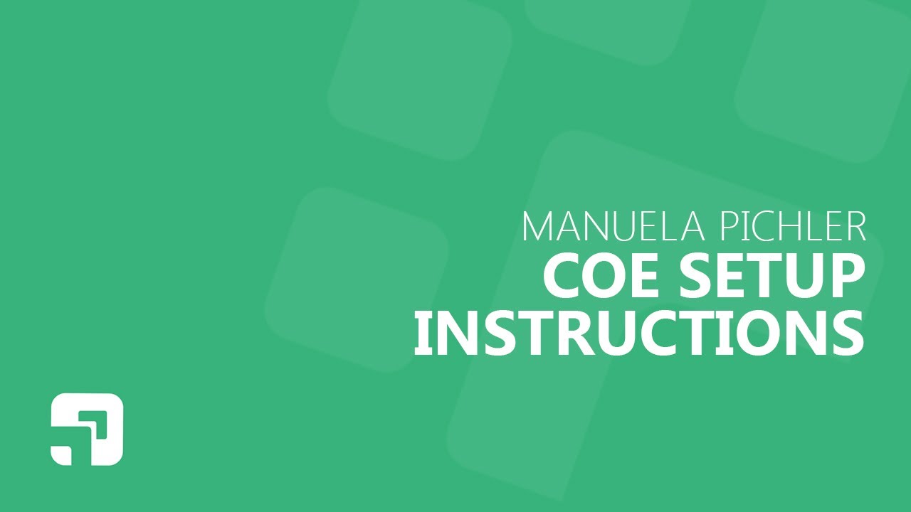 Setup Instructions - CoE Starter Kit