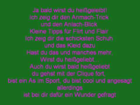 Musical Wicked Heißgeliebt lyrics