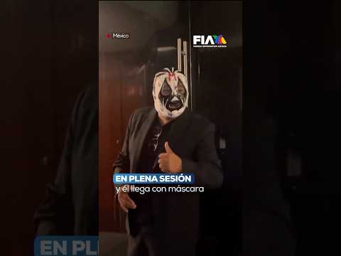 Senador se pone la máscara en plena sesión para discutir impuestos y vapeadores